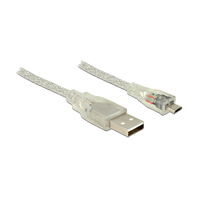 DeLOCK 1.5m, USB2.0-A/USB2.0 Micro-B USB cable