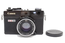 [Exc.] Canon Canonet QL17 G-III analoge Kleinbildkamera schwarz mit 40 mm f/1...