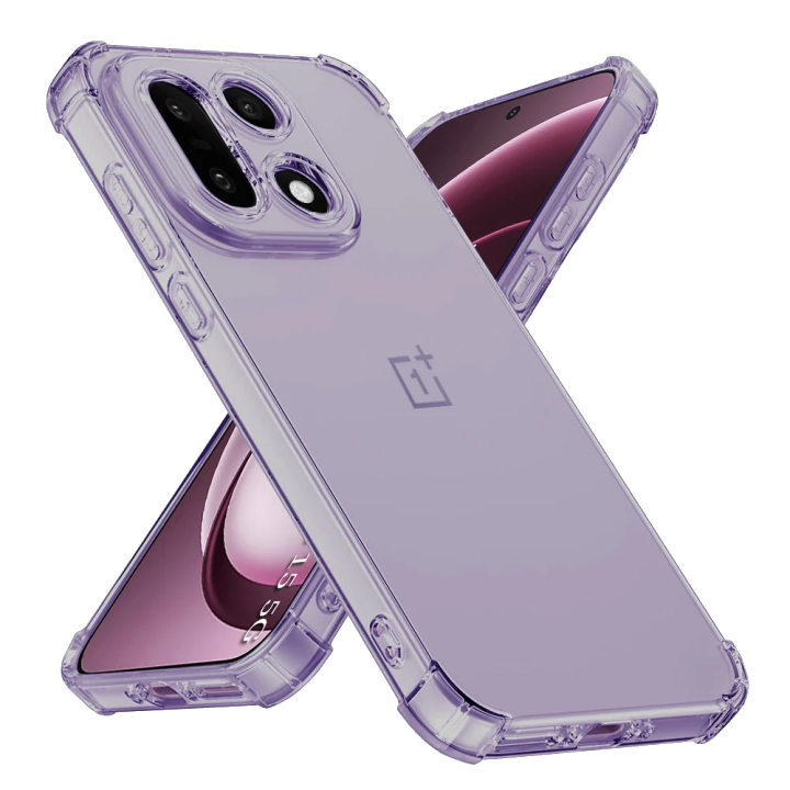 Hülle für OnePlus 15, Techsuit, Shockproof Clear, Rauchfarben