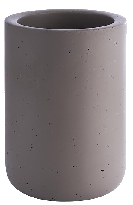 APS Wein- und Sektkühler Element, Maße ca. Ø 12 cm, Höhe 19 cm, Innendurchmesser ca. 9,5 cm, aus Naturstein, für Flaschen und Getränke, auch als Vase einsetzbar