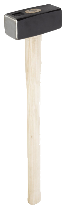 RUTHE Fäustel mit 70 cm Eschenstiel 4 kg