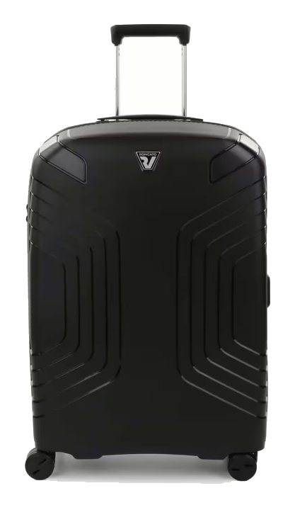 Roncato Ypsilon Mittelgrosser Koffer 4-Rollen 69cm, erweiterbar Schwarz