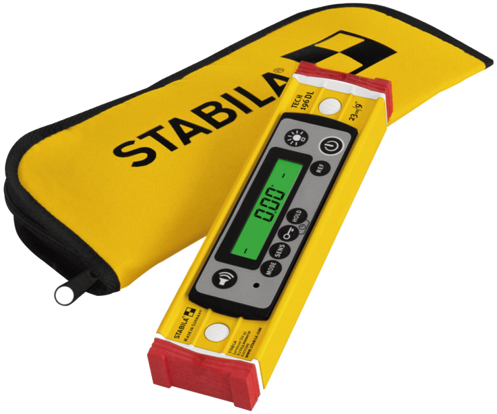 STABILA Elektronik Wasserwaage 23 cm TECH 196 DL