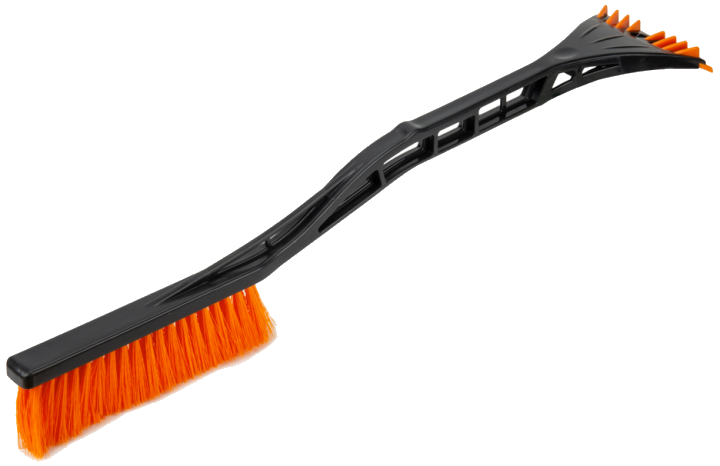 Bradas Eiskratzer mit Schneebesen, 600 mm, schwarz/orange