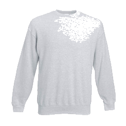 FRUIT OF THE LOOM® Unisex Sweatshirt Set-In, grau/meliert, M