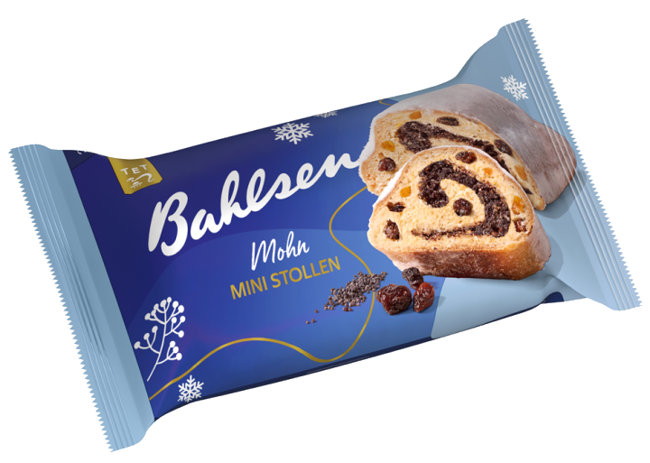 Bahlsen Mini-Stollen Mohn, 200 g