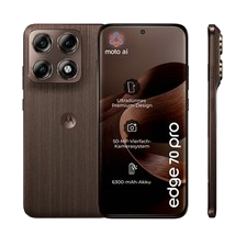Motorola Edge 70 Pro 256 GB Braun 5G WiFi6e Android Smartphone 6,78" pOLED