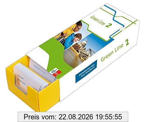 Klett Green Line 2 Bayern Klasse 6 - Vokabel-Lernbox zum Schulbuch: Englisch passend zum Lehrwerk üben