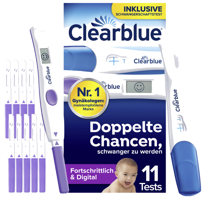 Clearblue Kinderwunsch-Kit , Schneller Schwanger werden,
