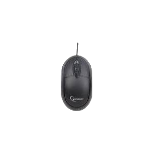 gembird Kabelgebundene optische Maus, USB, schwarz