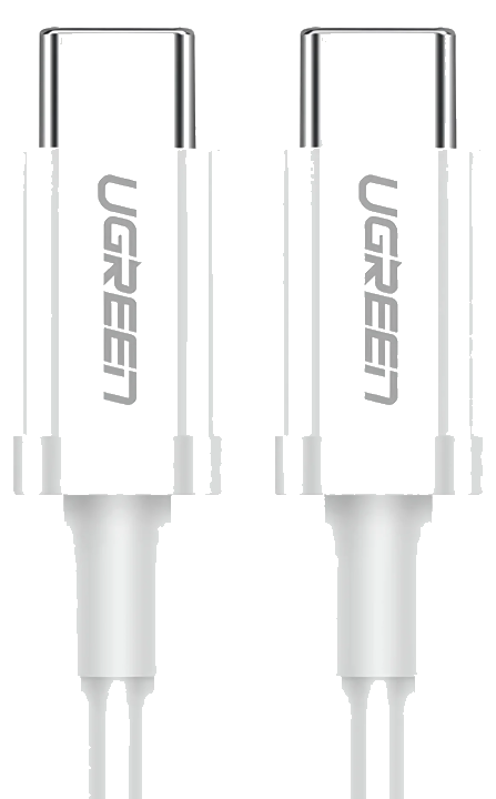 USB-C Daten- und Ladekabel - USB-C UGREEN US264, 60W, 0.5m, Weiß
