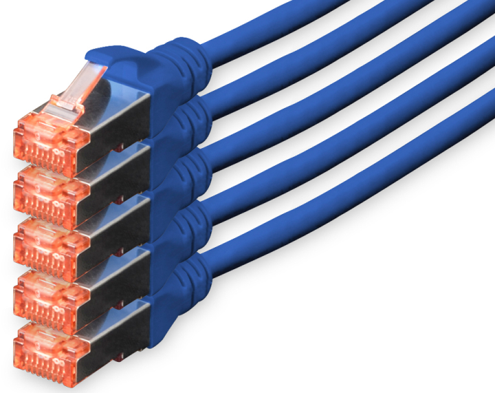 Digitus Professional - Patch-Kabel - RJ-45 (M) bis RJ-45 (M) 10m blau DK-1644-100-B-5