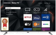 coocaa 40R3G ROKU LED-TV 40 Zoll Full HD TV, 100 cm, Fernseher mit Triple Tuner