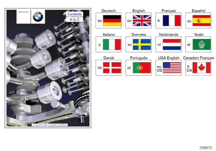 BMW Technikinformation Englisch 01410156985 - Bildposition 02