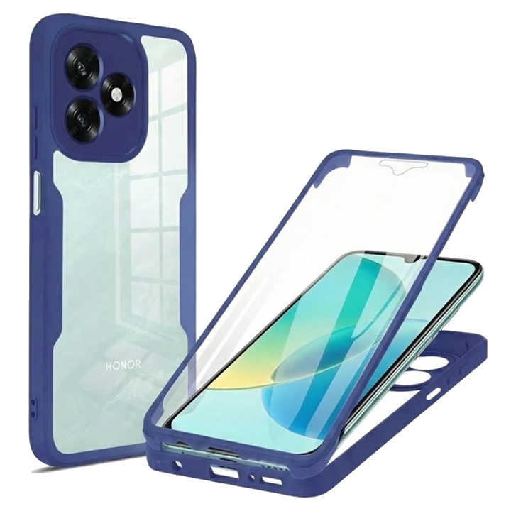 Hülle für Honor X5c Plus, Techsuit, ColorVerse 360, Blau