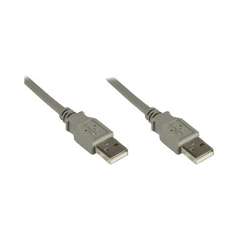 Good Connections USB2.0 Kabel A-A grau 5m