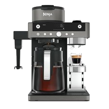 Ninja CFN802EU Prestige DualBrew Filterkaffeemaschine 2 in 1 Kaffeemaschine 1,8L