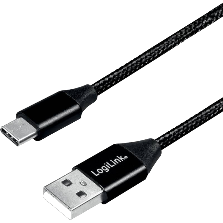 Logilink USB-Stecker USB 2.0 zu USB-C 0,3m