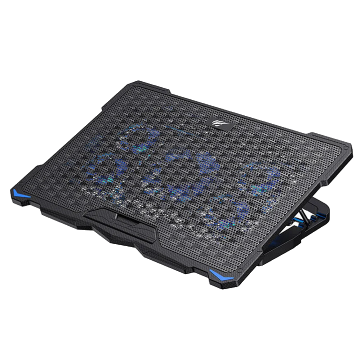 Kühler HAVIT F2076, für Laptop max. 17 Zoll, Schwarz