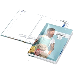 Geiger-Notes Kalender Manager Register Bestseller, gloss, inkl. Digitaldruck auf Einband