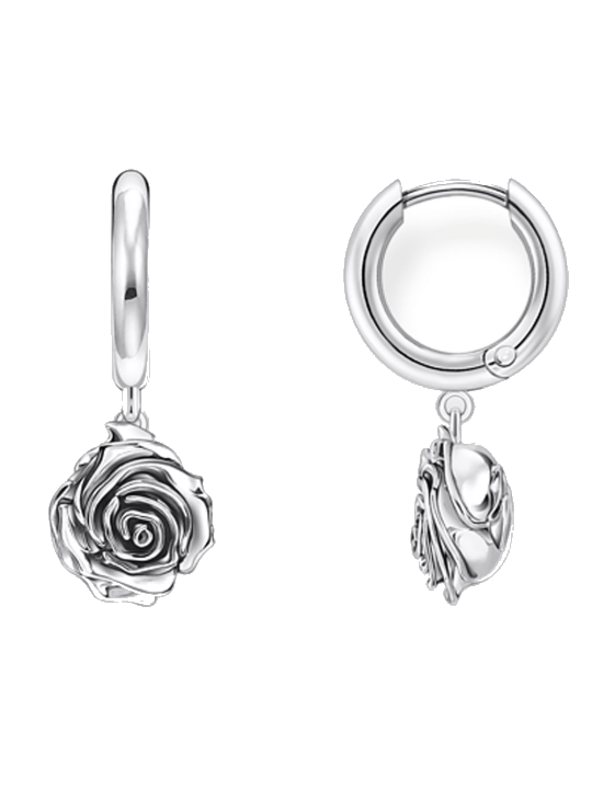 Thomas Sabo CR757-637-21 Creolen midnight rose silber Damen