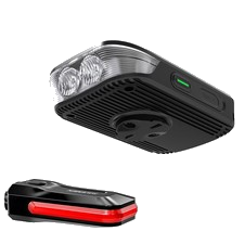 RAVEMEN FR1500 SE+CL200 Licht-Set Für Garmin Wahoo Fahrradcomputer Auto On-Off