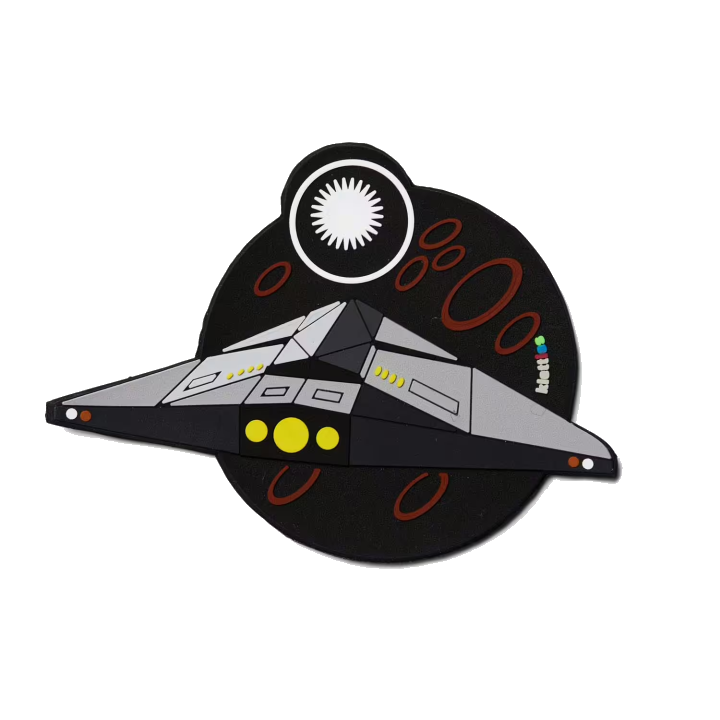 ergobag Kletties 3D Silikon (1-tlg.) Space
