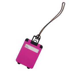 Kofferanhänger, Magenta