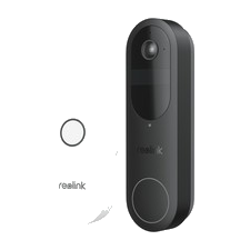 Reolink 2K Kabellose Videotürklingel Akku Türklingel mit Kamera Video Doorbell