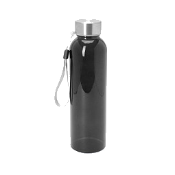 Glasflasche ALFE, Schwarz