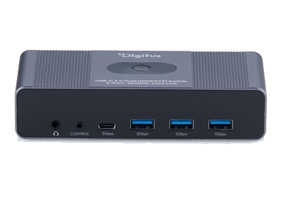 DIGITUS KVM Switch 2x2 HDMI 4K 60Hz