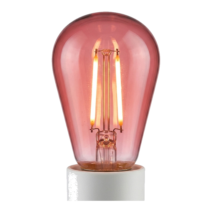 Synergy 21 LED Retrofit E27 S14 rot mit 2 Watt für Lichterkette