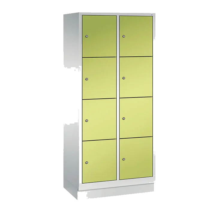 Schließfachschrank Evolo, Sicherheits-Drehriegel