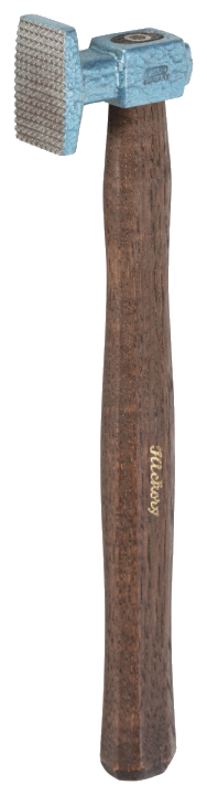 PICARD Ausbeul Planierhammer 300g Bahn flach chariert mit Hickorystiel Nr. 252/54 K