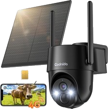 4G Kamera überwachungskamera aussen AKKU Solar 3MP PTZ Camera mit SIM Karte