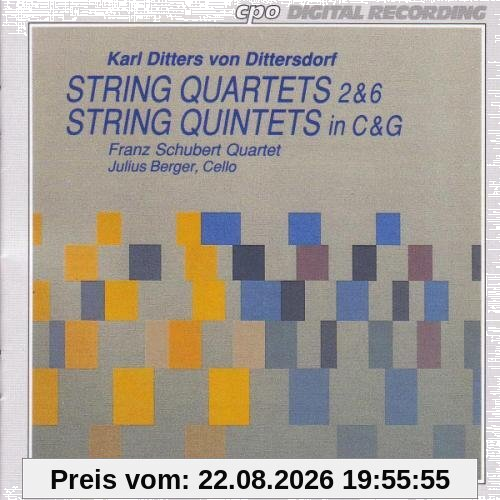 Streichquartette 2 & 6