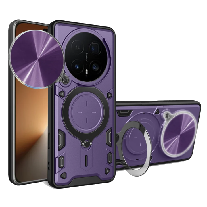Hülle für Honor Magic8 Pro, Techsuit, CamGuard Pro, Lila