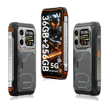Blackview XPLORE 1 5G Outdoor Smartphone 36GB+256GB Android15 20000mAh Handy NFC
