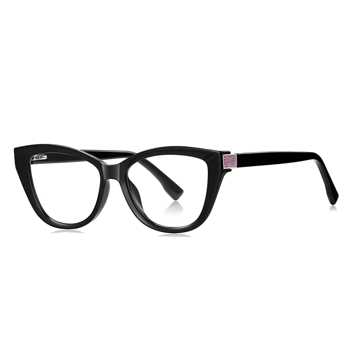 Damen Computerbrille Techsuit 2276, Anti-Blue Light, Schwarz