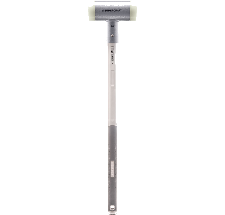 HALDER SUPERCRAFT Vorschlaghammer Ø 80 mm rückschlagfrei mit 3-Komponentenstiel 4,75 kg
