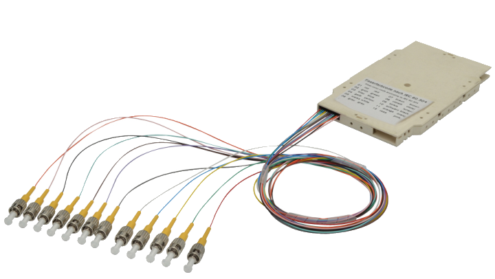 DIGITUS vorkonfektionierte Spleißkassette, Singlemode, ST