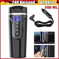 12V 24V Auto Kaffeemaschine 500ml Schnellkochend LCD Touchscreen Edelstahl