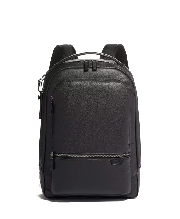 Tumi Harrison Bradner Leder-Rucksack mit Laptopfach 14" Black