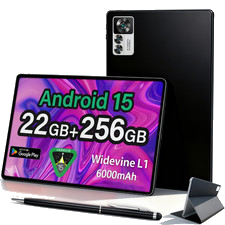 2025 Neu 10 Zoll Tablet Android15 22+256GB 8000mAh 5G WlFI Split-Screen-Funktion