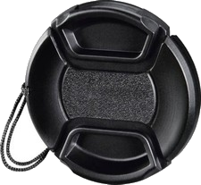 Objektivdeckel mit Fallschnur für Sony, Canon, Nikon Kameras, mehrere Größen