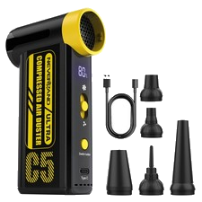 Powerful 300000RPM Electric Wireless Air Duster Blower Cleaner For Computer PC