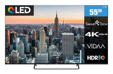 Smart Tech 55QV02K QLED Fernseher 55 Zoll 4K Smart TV VIDAA HDR TV UHD 2026