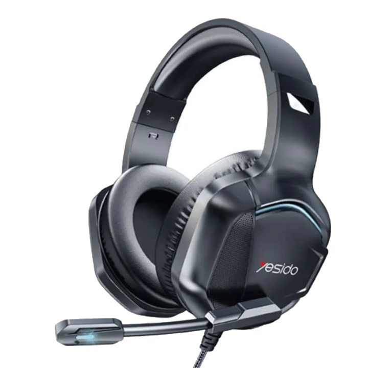 Gaming-Kopfhörer 3.5mm Yesido EK01, RGB, 1.2m, Schwarz