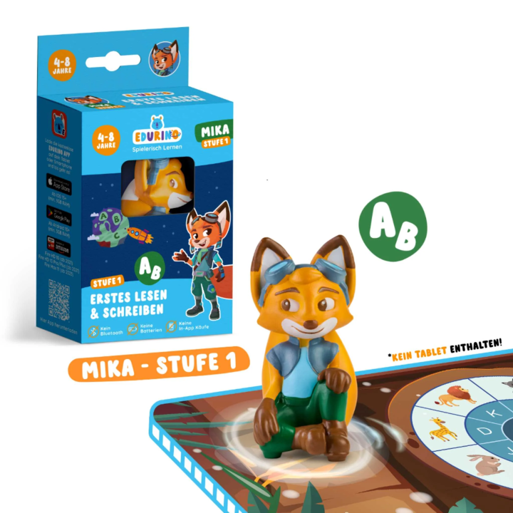 EDURINO Figur Mika "Erstes Lesen & Schreiben" – Stufe 1