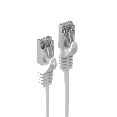 shiverpeaks Patchkabel, Kat. 6A, S/FTP, 1,0 m, weiß